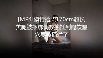 [MP4]模特拾柒170cm超长美腿被捆绑调教抽插到腿软骚穴要被捅烂了