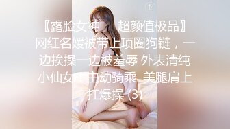 〖露脸女神❤️超颜值极品〗网红名媛被带上项圈狗链，一边挨操一边被羞辱 外表清纯小仙女！主动骑乘  美腿肩上扛爆操 (3)